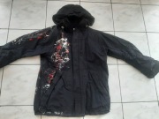 Męska kurtka z nadrukiem, wiatrówka, Gotcha,  rozm.XL/XXL