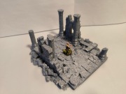 Zrujnowana droga prosta s2 (Lost City) RPG D&D Diorama Makieta