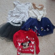 Paka Ubranek dla dziewczynki 98-104