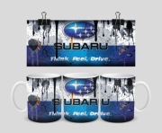 Kubek z nadrukiem SUBARU prezent logo 330ml
