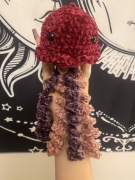 Maskotka Pluszak meduza Amigurumi Handmade