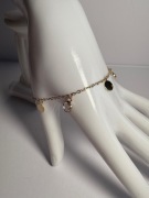 Bransoletka Stal chirurgiczna 316 L Blueberry