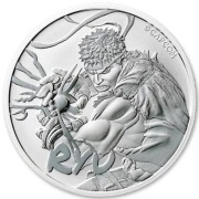 Moneta srebrna Street Fighter Ryu 2022