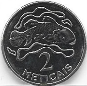 Mozambik 2 metical 2006