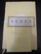W.H.Auden Poems Everyman's library