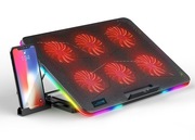 PODSTAWKA CHŁODZĄCA POD LAPTOP-A 12-16'' RGB LED