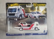 Hot Wheels Premium Team Transport '73 Honda Civic Custom Aero Lift 