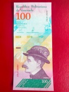 Wenezuela 100 Bolivares 2018r. P-106b UNC