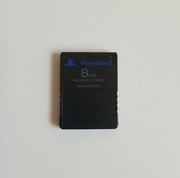 Oryginalna karta pamięci PS2 PlayStation 2 czarna