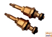 GŁOWICA 3/8" Zawór bez uchwytu, długi 2 SZTUKI