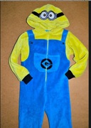 10^ Minionek Minions strój piżama przebranie 5/6 Lat_110/116 cm