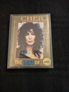 Cher z albumem the best of. 2 kasety magnetofonowe w jednym opakowaniu. 