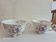 Filiżanki firmy "Karolina" PRL (linia eksportowa) 2 sztuki. Vintage