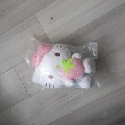 Maskotka hello kitty z truskawka ok40cm