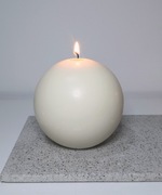 Świeca sojowa ręcznie robiona 450 g wolnostojąca dekoracyjna kula MALVHOME