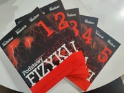Podstawy fizyki 1,2,3,4,5 Podręcznik - David Halliday - PWN - stan BDB