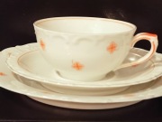 **przedwojenna filiżanka porcelana stara Turyngia 1937+