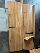 Zabudowa kuchni części kamper Bustner