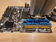 Płyta gamingowa ASRock 970 Extreme3 + AMD FX-8320E + 16 GB RAM + cooler