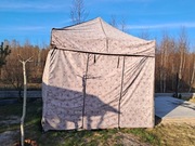 Namiot Gra-Lech stalowy 3x3m używany pawilon moro