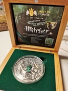 Wiedźmin 5$ Miecz Przeznaczenia moneta 2 oz Niue