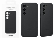 ORYGINALNE PLECKI SAMSUNG LEATHER CASE na SAMSUNG GALAXY S23 CZARNY