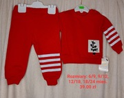 Komplet dresowy- rozmiar 6/9mies