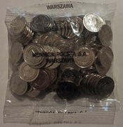 1 ZŁ 2019 WORECZEK MENNICZY 100 szt. 1 ZŁOTY (MN)  ZWYKŁY 
