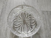 Półmisek miseczka kryształowa PRL 