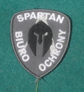 Naszywka Biuro Ochrony Spartan ochrona rzep