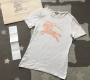 Koszulka t-shirt Burberry rozm. XS rachunek wiosenna letnia