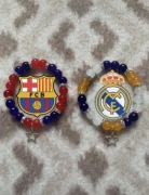 Matching bransoletki „FC Barcelona” i „Real Madryt”