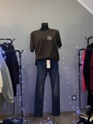 Spodnie jeans prosta nogawka