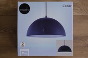 Czarna Lampa Wisząca Inspire Cedar