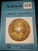 8 Katalogów aukcyjnych monet Niemcy Belgia Włochy 