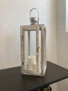 Lampiony drewniane 2 szt.