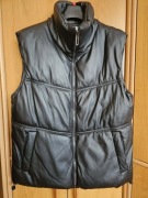 Reserved kamizelka bezrękawnik puffer S czarna – pikowana, oversize