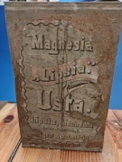 Magnesia ,,Lipsia"Chemische Fabrik Leipzig Lipsk stara puszka  po magnezji