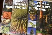 Poznaj rośliny rekordowe rośliny leśne książka edukacyjna zestaw album