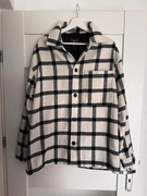 Koszulo/kurtka w kratkę na guziki Relaxed Fit- H&M - Fason: Oversize