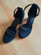 czarne czółenka graceland, rozmiar 36