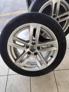 Orgulinalne koła Audi 5x112 17 opony 225 50lato Continental Hancock 