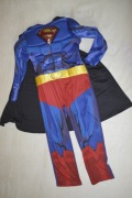 TU - strój, kostium Superman, z peleryną, 7-8 lat