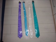 Krawaty na karnawał 4 sztuki 