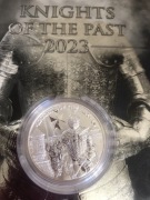 KNIGHTS OF THE PAST GERMANIA MINT 2023 Malta 5 euro 1 Oz Ag 999.9