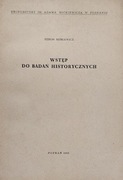 Wstęp do badań historycznych Benon Miśkiewicz 1963