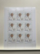 ZNACZEK ARKUSZ BLOCZEK ĆWIERĆ WIEKU DZIAŁALNOŚCI FUNDACJI JANA PAWŁA II