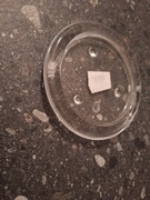 podstawka pod świeczkę szklana średnica 10cm