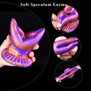 Hollow butt plug tunel korek analny xxl soft 298g mega miękki