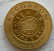 6 DENARÓW GNIEZNO 2011. St. 1-.